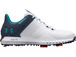 Under Armour Golf Under Armour HOVR Drive 2 Wide Golf Shoes - White/Grey/Blue