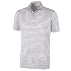 Galvin Green MACK Shirt - White/Cool Grey