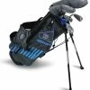 U.S. Kids Golf U.S Kids Golf UL48-S 5 Club Stand Bag Set - Grey/Teal