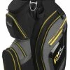 Powakaddy Golf Powakaddy Premium Tech Cart Bag - Black/Heather/Yellow