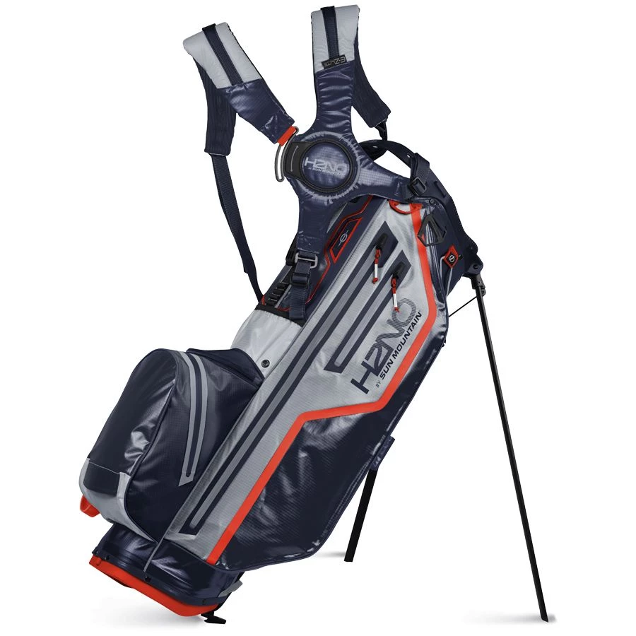 Sun Mountain Golf Sun Mountain H2NO Lite Stand Bag - Navy/Cadet/Inferno 3 Sun Mountain Golf Sun Mountain H2NO Lite Stand Bag - Navy/Cadet/Inferno