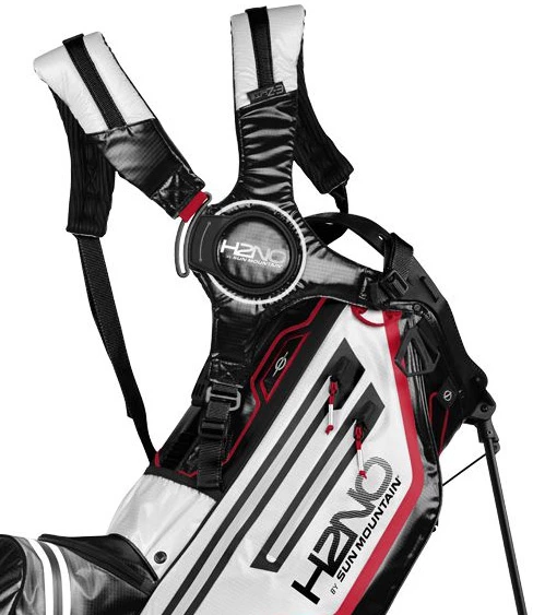 Sun Mountain Golf Sun Mountain H2NO Lite Stand Bag - Navy/Cadet/Inferno 6 Sun Mountain Golf Sun Mountain H2NO Lite Stand Bag - Navy/Cadet/Inferno - Image 4