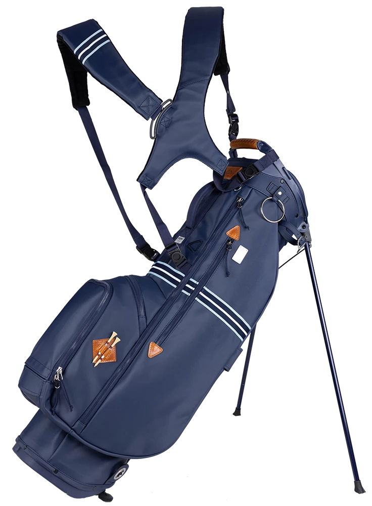 Sun Mountain Golf Sun Mountain Mid Stripe Stand Bag - Navy/Frost 3 Sun Mountain Golf Sun Mountain Mid Stripe Stand Bag - Navy/Frost