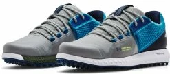 Under Armour Golf Under Armour HOVR Forge RC Spikeless Golf Shoes - Mod Grey / Cruise Blue (103) -Clubs Sales 2023 3024366 4 1