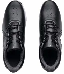 Under Armour Golf Under Armour Charged Draw RST Wide E Men's Golf Shoe - Black (001) -Clubs Sales 2023 3024562 3 11