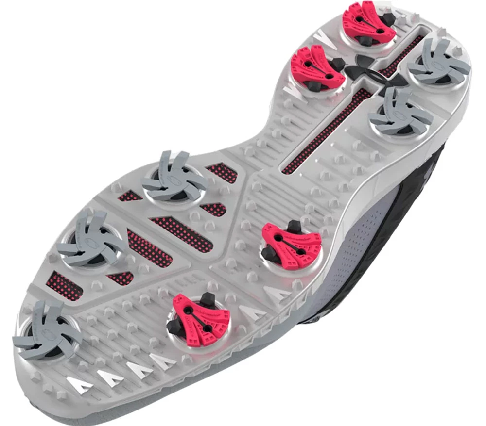 Under Armour Golf Under Armour HOVR Drive 2 Wide Golf Shoes - Grey (101) 4 Under Armour Golf Under Armour HOVR Drive 2 Wide Golf Shoes - Grey (101) - Image 2