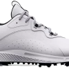 Under Armour Golf Under Armour Charged Draw 2 Wide Mens Golf Shoes - White/Black