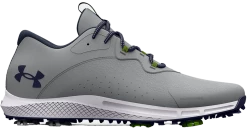 Under Armour Golf Under Armour Charged Draw 2 Wide Mens Golf Shoes - Mod Gray/Midnight Navy