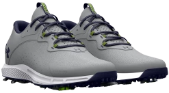 Under Armour Golf Under Armour Charged Draw 2 Wide Mens Golf Shoes - Mod Gray/Midnight Navy -Clubs Sales 2023 3026401 101 4