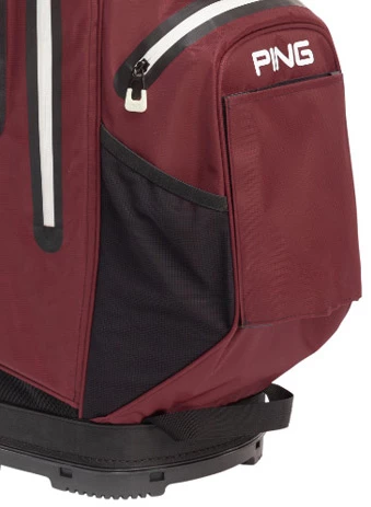 Ping Golf PING Pioneer Monsoon Cart Bag - Mulberry/Black 4 Ping Golf PING Pioneer Monsoon Cart Bag - Mulberry/Black - Image 2