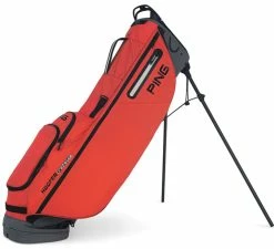 Ping Golf PING Hoofer Craz-E Lite Stand Bag - Orange/Dark Grey/Black