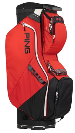 Ping Golf PING Traverse Cart Bag - Red/Black/White