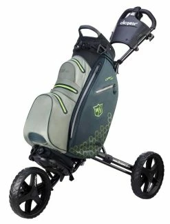 Wilson Golf Wilson Dry Tech II Cart Bag-Black/Blue/Green