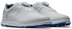 FootJoy Golf FootJoy Pro SL BOA 2022 Junior Golf Shoes - White/Blue -Clubs Sales 2023 45031 2