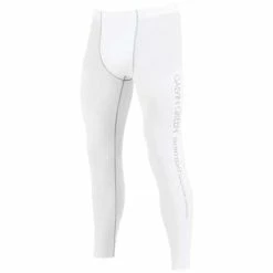 Galvin Green Emerson Skintight Compression Leggings - White/Aluminium - Small