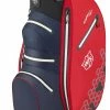 Wilson Golf Wilson Dry Tech II Cart Bag-Red/White/Blue -Clubs Sales 2023 4 2 7 1