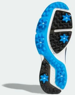 ADIDAS ADIPOWER 4ORGED Men's Golf Shoes - Bright Blue/Core Black/Shock Yellow -Clubs Sales 2023 4orged 3