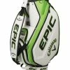 Callaway Golf Callaway Epic Staff Bag -Clubs Sales 2023 5121101 bg cg stff epic wht grn blk 21 back