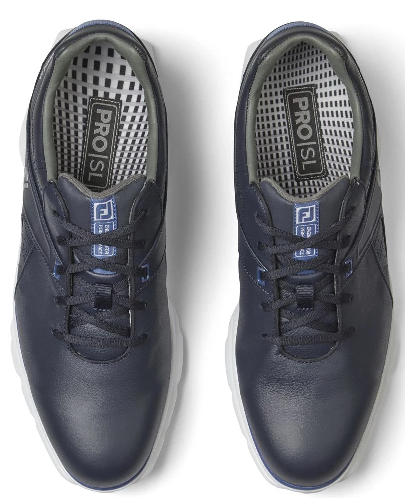 FootJoy Golf FootJoy Pro SL Golf Shoes - Navy/Light Blue 5 FootJoy Golf FootJoy Pro SL Golf Shoes - Navy/Light Blue - Image 3