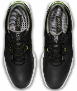 FootJoy Golf FootJoy Pro SL Golf Shoes - Black/Lime -Clubs Sales 2023 53813 1