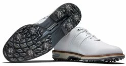 FootJoy Golf FootJoy DryJoys Premiere Series Packard Golf Shoes - White -Clubs Sales 2023 53908 3 1 1