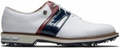 FootJoy Golf FootJoy DryJoys Premiere Series Packard Golf Shoes - White/Navy/Red