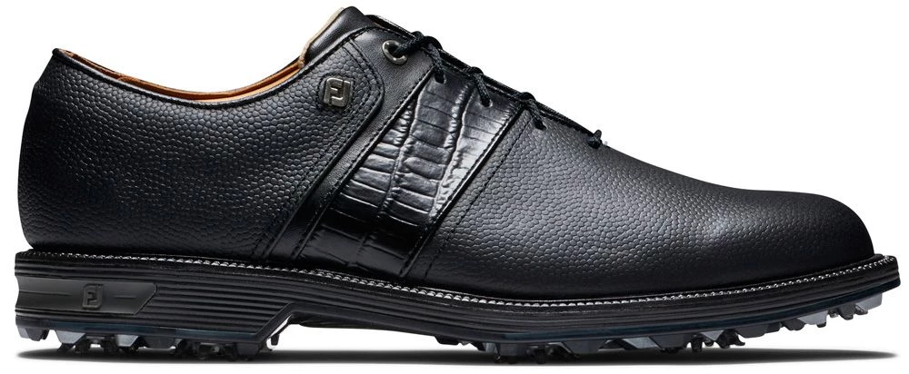 FootJoy Golf FootJoy DryJoys Premiere Series Packard Golf Shoes - Black 3 FootJoy Golf FootJoy DryJoys Premiere Series Packard Golf Shoes - Black