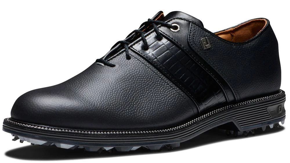 FootJoy Golf FootJoy DryJoys Premiere Series Packard Golf Shoes - Black 8 FootJoy Golf FootJoy DryJoys Premiere Series Packard Golf Shoes - Black - Image 6