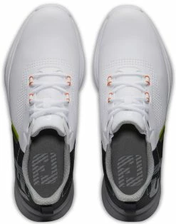 FootJoy Golf FootJoy Fuel Golf Shoe - White/Black/Orange -Clubs Sales 2023 55443 1