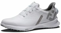 FootJoy Golf FootJoy Fuel BOA Golf Shoe - White/Grey -Clubs Sales 2023 55446 6