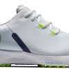 FootJoy Golf FootJoy Fuel Sport Mens Golf Shoes - White/Navy/Green -Clubs Sales 2023 55453 1