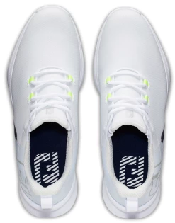 FootJoy Golf FootJoy Fuel Sport Mens Golf Shoes - White/Navy/Green -Clubs Sales 2023 55453 8