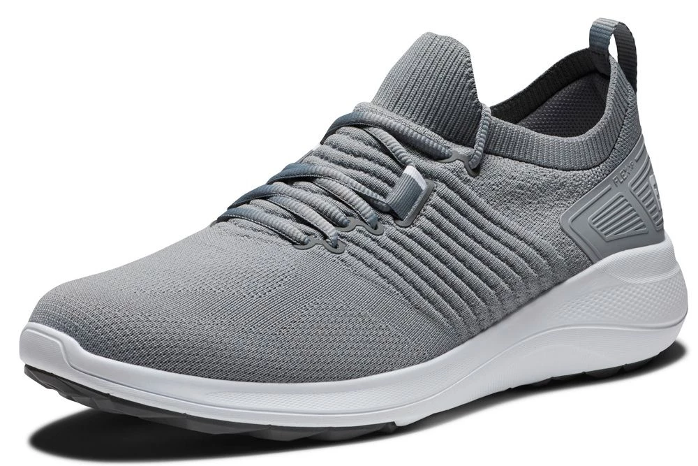 FootJoy Golf FootJoy Flex XP Golf Shoes - Grey 5 FootJoy Golf FootJoy Flex XP Golf Shoes - Grey - Image 3