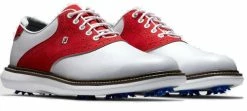 FootJoy Golf Footjoy FJ Traditions White/Red 57915 -Clubs Sales 2023 57915 3 1