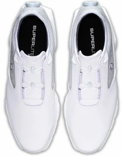 FootJoy Golf FootJoy Superlites XP BOA Golf Shoes - White/Silver -Clubs Sales 2023 58091