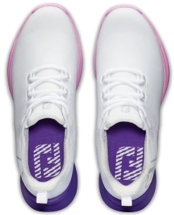 FootJoy Golf FootJoy Fuel Sport Womens Golf Shoes - White/Purple/Pink -Clubs Sales 2023 90547 7