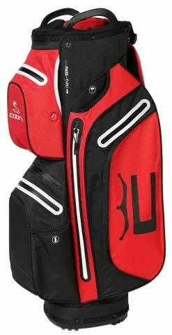 Cobra Golf Cobra Ultradry Pro Cart Bag -Black/High Risk Red