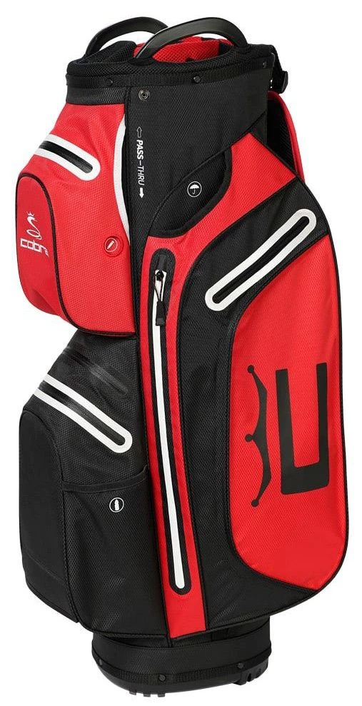 Cobra Golf Cobra Ultradry Pro Cart Bag -Black/High Risk Red 3 Cobra Golf Cobra Ultradry Pro Cart Bag -Black/High Risk Red