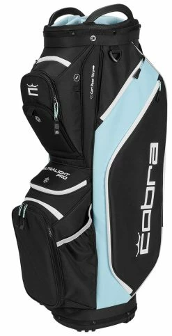 Cobra Golf Cobra Ultralight Pro Cart Bag - Puma Black/Cool Blue