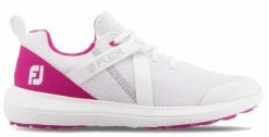 FootJoy Golf FootJoy Flex Women's Golf Shoe - White/Fuschia
