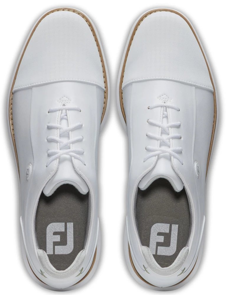 FootJoy Golf FootJoy Traditions Womens Golf Shoe - White 9 FootJoy Golf FootJoy Traditions Womens Golf Shoe - White - Image 7
