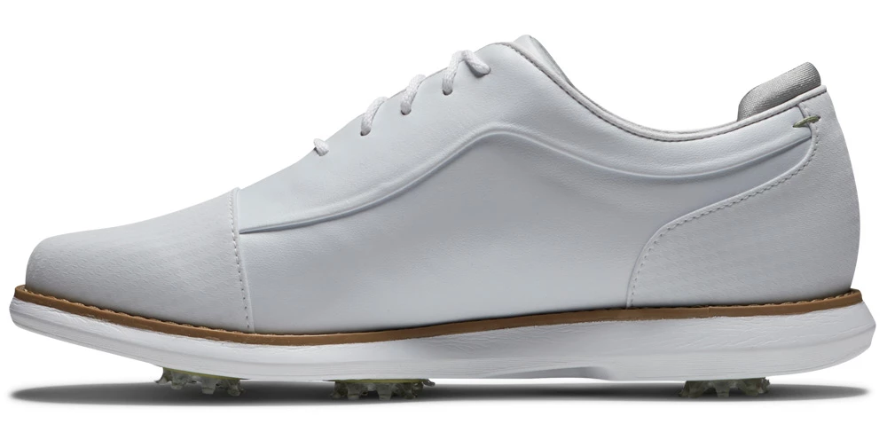FootJoy Golf FootJoy Traditions Womens Golf Shoe - White 5 FootJoy Golf FootJoy Traditions Womens Golf Shoe - White - Image 3