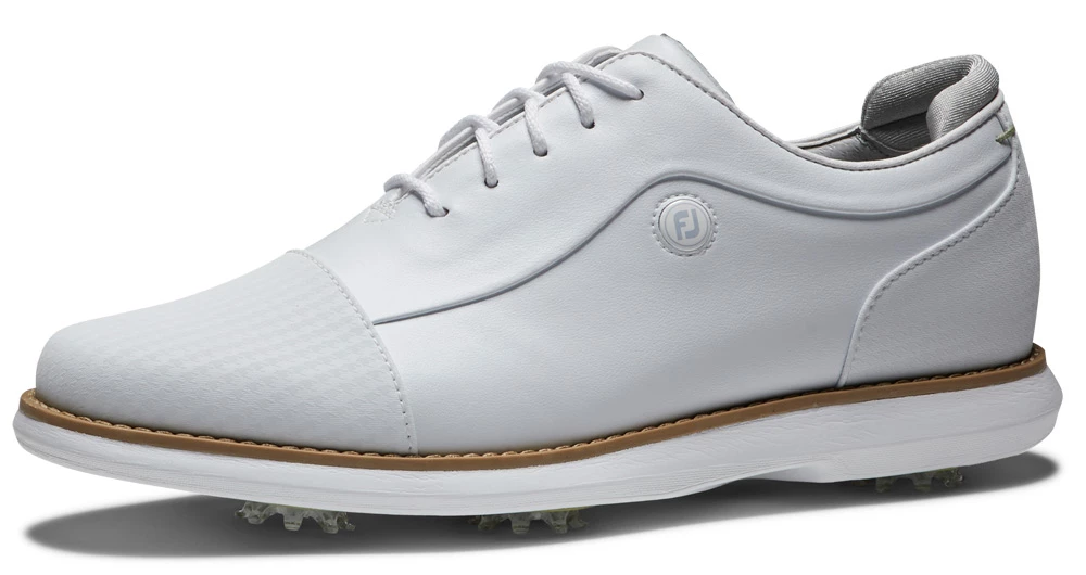 FootJoy Golf FootJoy Traditions Womens Golf Shoe - White 4 FootJoy Golf FootJoy Traditions Womens Golf Shoe - White - Image 2