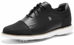 FootJoy Golf FootJoy Traditions Cap Toe Womens Golf Shoe - Black 12 FootJoy Golf FootJoy Traditions Cap Toe Womens Golf Shoe - Black -Clubs Sales 2023 97917 2