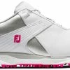 FootJoy Golf FootJoy Pro SL Boa Women's Golf Shoes - White/Silver/Rose -Clubs Sales 2023 98119 5