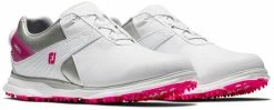 FootJoy Golf FootJoy Pro SL Boa Women's Golf Shoes - White/Silver/Rose -Clubs Sales 2023 98119 6
