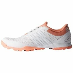 Adidas Women's Adipure Sport Golf Shoe-4.5-Medium-White/Orange -Clubs Sales 2023 adip1