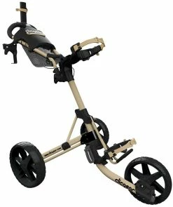 Clicgear Golf Clicgear 4.0 3 Wheel Golf Trolley - Army Brown