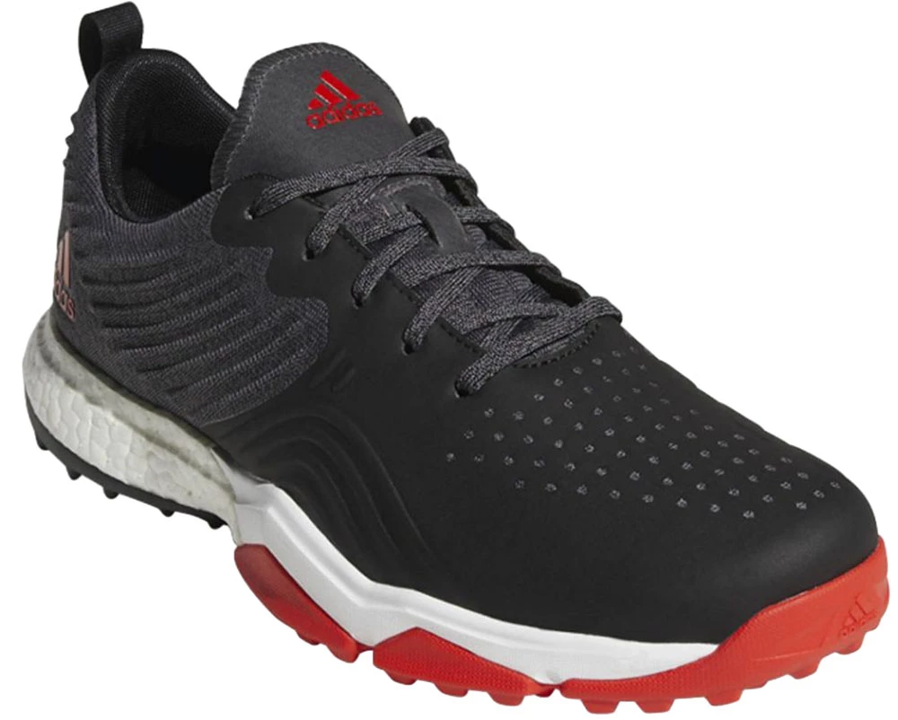 ADIDAS Adipower 4orged S Golf Shoe - Black/Red/White 6 ADIDAS Adipower 4orged S Golf Shoe - Black/Red/White - Image 4