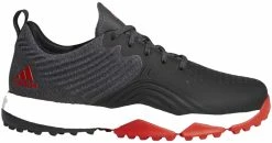 ADIDAS Adipower 4orged S Golf Shoe - Black/Red/White